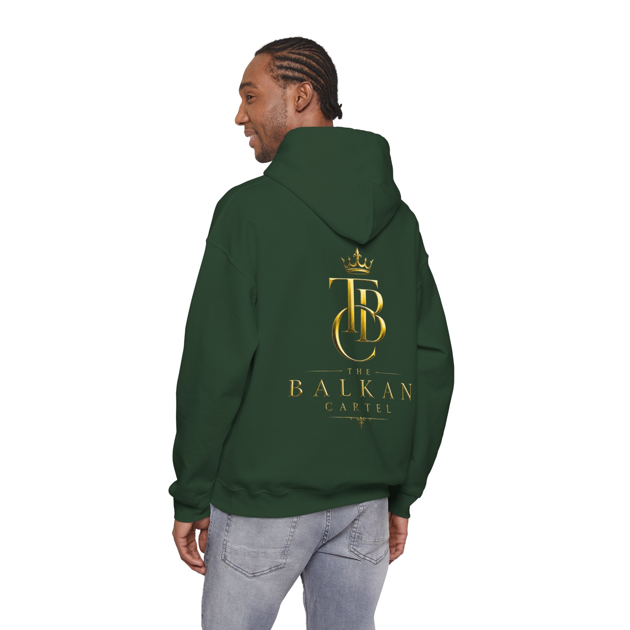 Balkan Mens Pullover Hoodie